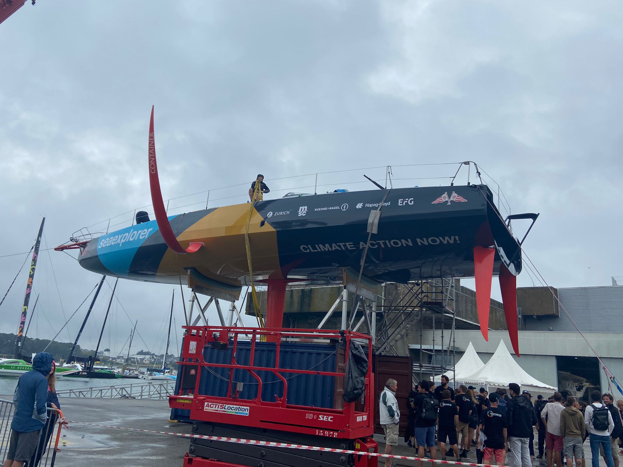 IMOCA with GORI Propeller